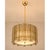 Early 21st Century Italian Fumè Tropical Murano Glass Gold Chandelier by Simoeng For Sale - Image 5 of 6