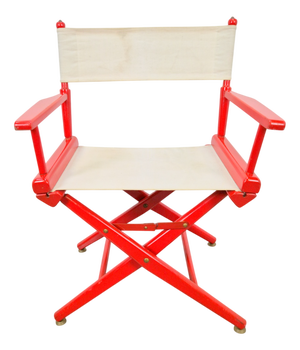 Vintage German Folding Wooden Directors Chair, 1960s
