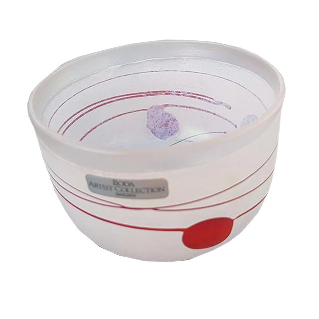 Vintage Bowl by Bertil Vallien for Kosta Boda For Sale