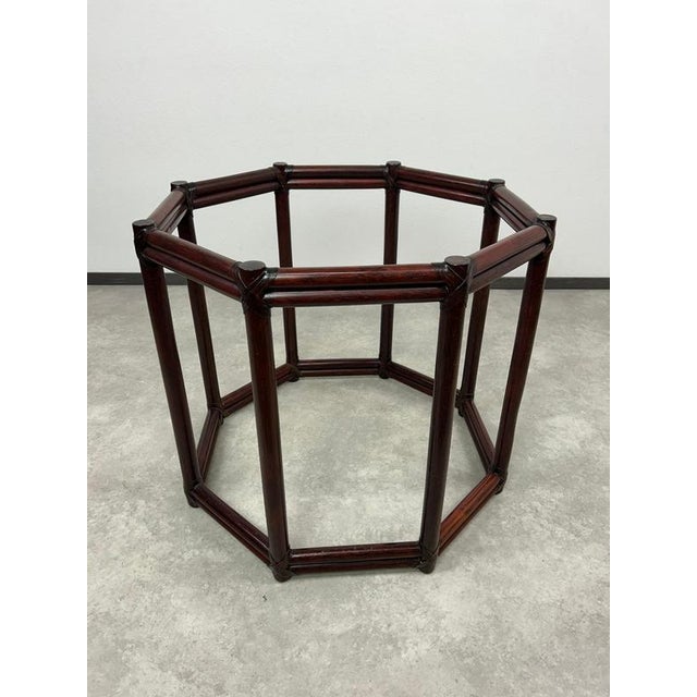 Wood Mid-Century Modern Dining Table and Chairs attributed to Gervasoni, 1970s, Set of 6 For Sale - Image 7 of 18