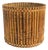 Wicker Bamboo Planter Pot Holder Cachepot, 2 Avail., Circa Mid-Late 20th Century For Sale