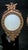 A striking pair of antique Victorian cast iron mirrors, dating precisely to 1892 and distinguished by their highly...