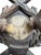 1900 - 1909 Large Black Forest Trophy Antler Mount on Carved Wood Plaque For Sale - Image 5 of 5