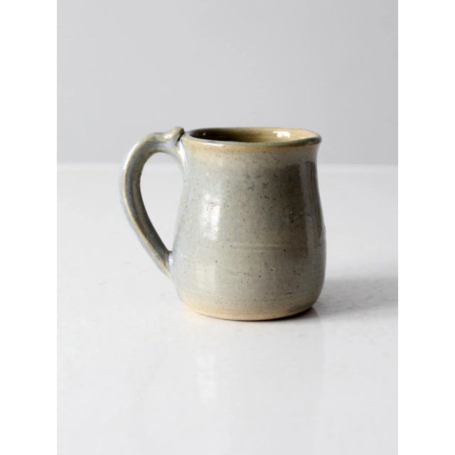 Signed Studio Pottery Mug For Sale - Image 4 of 9