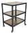 Vintage Serving Cart in Metal, 1970s For Sale
