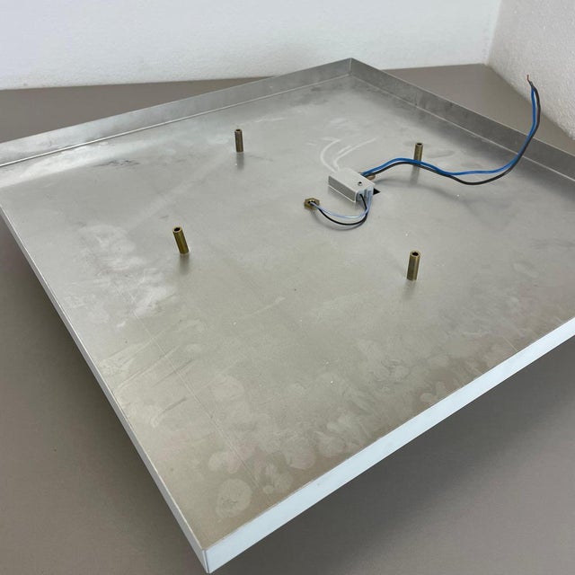 White Wall Light Panel Element, Germany, 1980s For Sale - Image 12 of 18