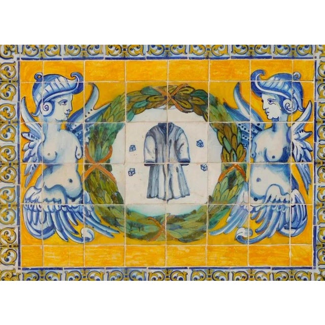 Baroque Portuguese Artist, Azulejos Passion of Christ, 17th Century, Ceramic For Sale - Image 3 of 5