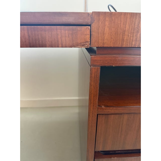 Brown Bill Sofield Baton Desk McGuire For Sale - Image 8 of 11