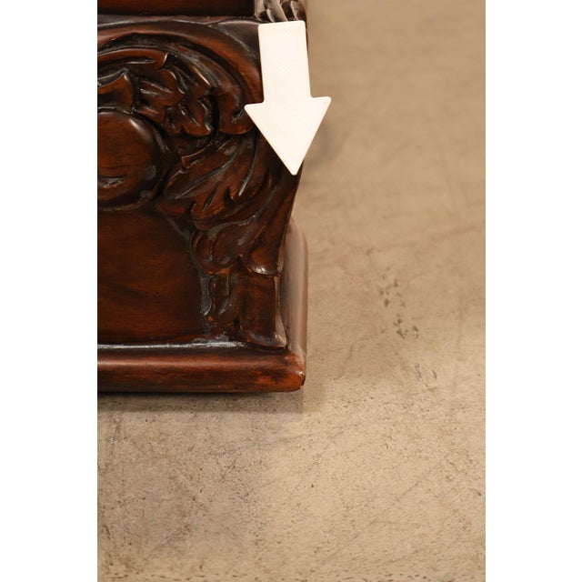2000 - 2009 Ethan Allen Townhouse Collection Burlwood Bombe Chest For Sale - Image 5 of 18