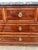 Late 19th Century French 19th Century Louis XVI Marble Top Mahogany Chest of Drawers For Sale - Image 5 of 12
