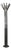 George Kovacs Chrome Tubular Floor Lamp For Sale