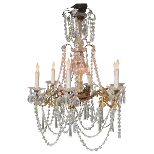 19th Century Country French Chandelier