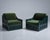 Wood Vintage Armchairs from Vivai Del Sud, 1970s, Set of 2 For Sale - Image 7 of 7