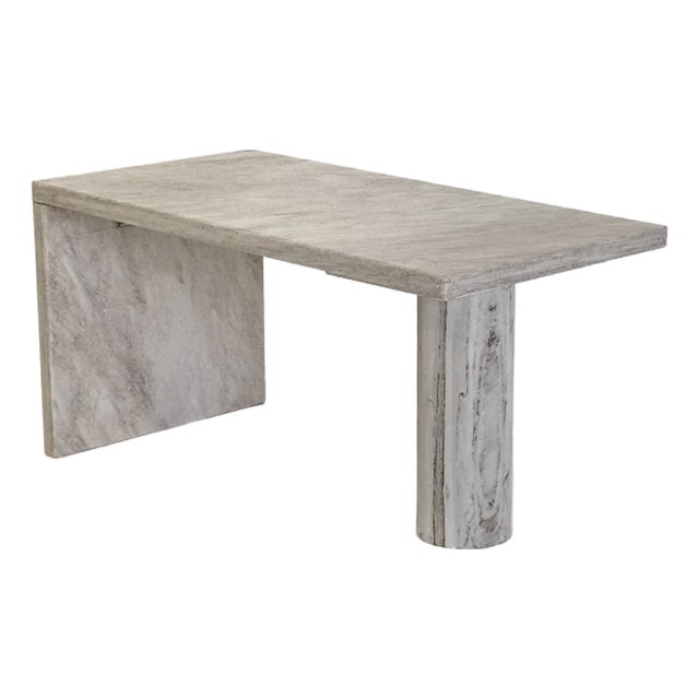 Italian Marble Palissandro Coffee or Side Table, 1980s For Sale