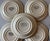 Off-white Mid 20th Century Small J&g Meakin Plates From Staffordshire - Set of 10 For Sale - Image 8 of 10