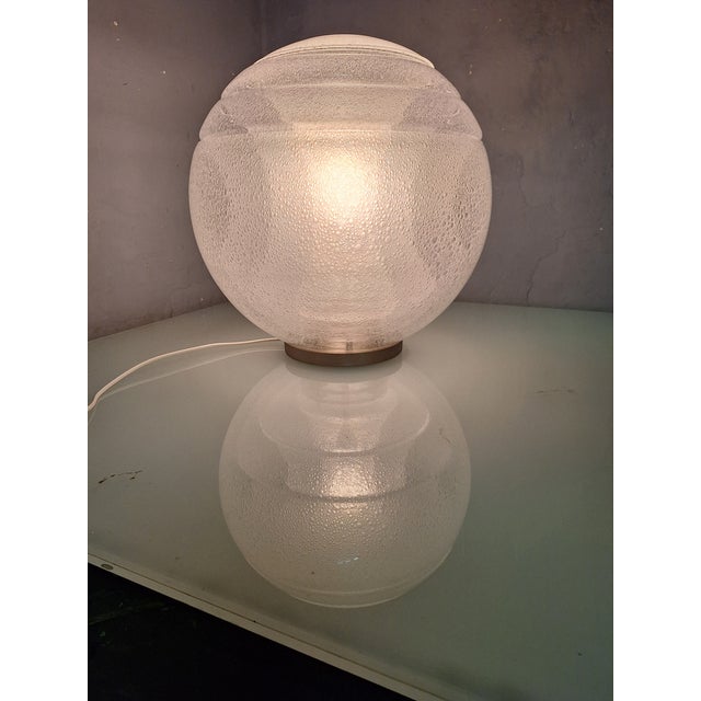 Sfera Table Lamp in Murano Glass by Carlo Nason for Mazzega, 1980s For Sale - Image 12 of 18
