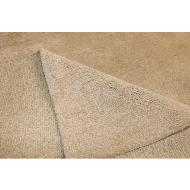 Early 21st Century Contemporary Square Oversize Tibetan Rug, 13'7'' X 13'11'' For Sale - Image 5 of 11