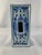 Ink Blue Antique Dutch Delft Faience Flower Brick Vase For Sale - Image 8 of 12
