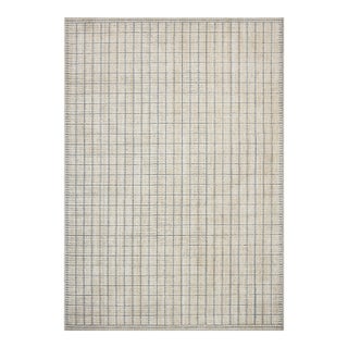 Amber Lewis x Loloi Bexley Rug in Slate / Natural 4'-0" x 6'-0" Accent Rug For Sale