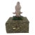Chinese Carved Rose Quartz and Jade Immortal Figure For Sale