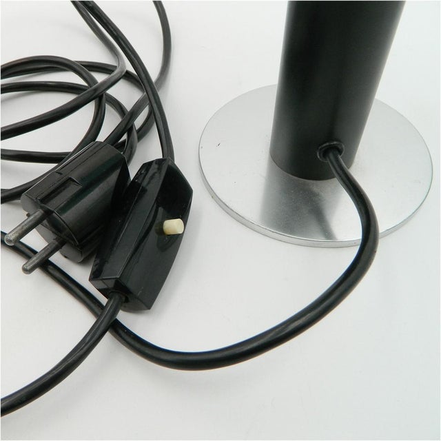 Vintage Table Lamp with Glass Shade by Carl Auböck for Werkstätte Carl Auböck, 1970s For Sale - Image 10 of 11