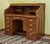 Antique American Desk with Roller Blind For Sale - Image 3 of 16