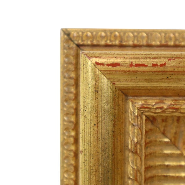 Gold-Colored Wooden Frame For Sale - Image 12 of 15