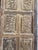 Vintage Hand-Carved Natural Wood Door – Rustic Hinged or Sliding Barn Door Panel 80x36 For Sale - Image 4 of 6