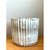 Chinoiserie Vintage Faux Bamboo White Ceramic Pot For Sale - Image 3 of 12