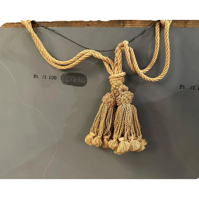 Red Pair of Early 20th Century Red Lacquered Gilded Chinese Screens Converted to Mirrors For Sale - Image 8 of 12