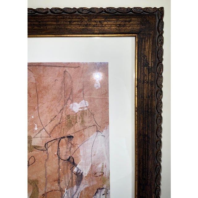 Vintage Marta Wiley Renaissance Sepia 1 Hand Embellished Lithograph / Signed #132/195 For Sale - Image 12 of 15