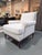 Early 21st Century Pair of Lillian August Shelley Bouclé Lounge Chairs For Sale - Image 5 of 12