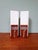 Teak and Satin White Opaline Wall Lights by Louis Kalff for Philips, 1960s, Set of 2 For Sale - Image 11 of 15