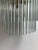 Mid 20th Century Glass Rod & Lucite Pendant Chandelier For Sale - Image 10 of 11