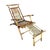 Brown Early 20th Century Restored Aesthetic Movement Tiger Bamboo Garden/Patio Fold Lounge Recliner, Pair For Sale - Image 8 of 10