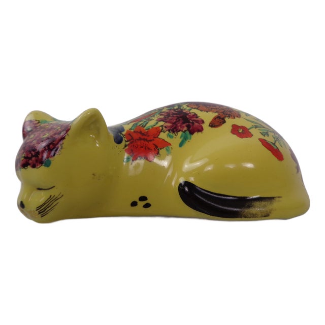 Ceramic Cat by Piero Fornasetti, Italy, 1950s For Sale