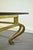Vintage Arturo Pani Style Hollywood Regency Gold Gilt Iron & Glass Coffee Table For Sale In Philadelphia - Image 6 of 10