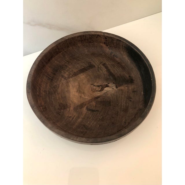 Handcarved African Hardwood Rhino Bowl / Catchall For Sale - Image 15 of 17