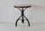 French Late 20th Century French Style Bergère Top Woven Cane Bentwood With Glass End Table For Sale - Image 3 of 12