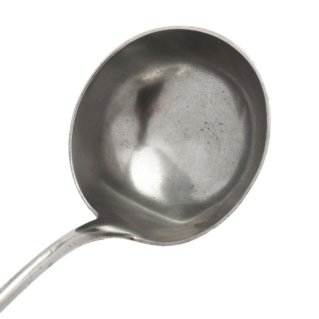 Pewter Ladle by Zinn, C. 1800's For Sale - Image 4 of 7