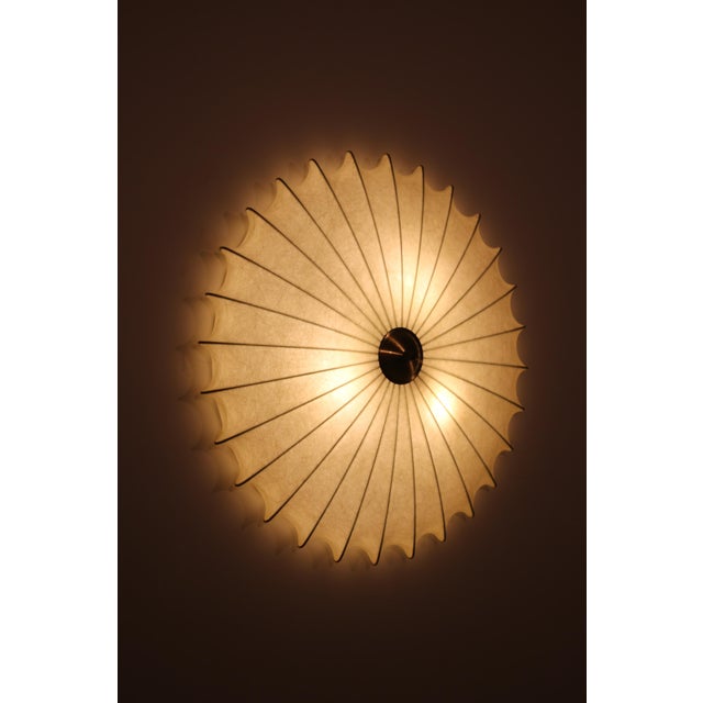 Mid-Century Sculptural Cocoon Ceiling Lamp by Friedel Wauer for Goldkant Leuchten, 1960s For Sale - Image 11 of 11