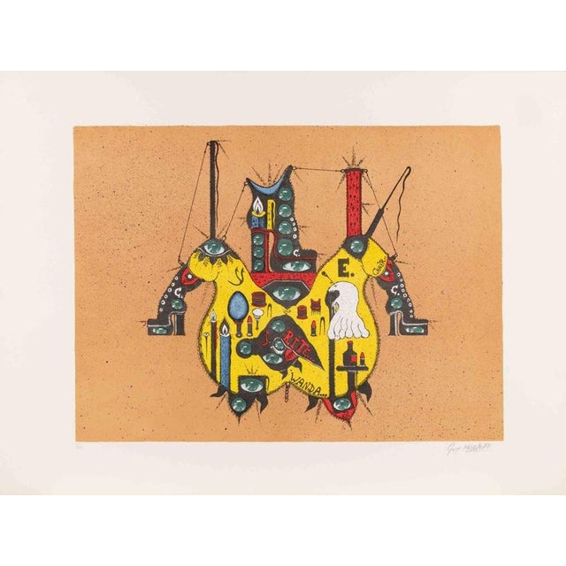 Guy Harloff, Rit… / Chair… / Wanda…, 1970s, Screenprint For Sale - Image 3 of 3