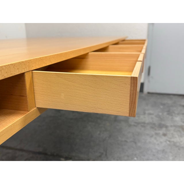 Rodolfo Dordoni for Design Within Reach Worktop Desk + Drawers For Sale - Image 10 of 12