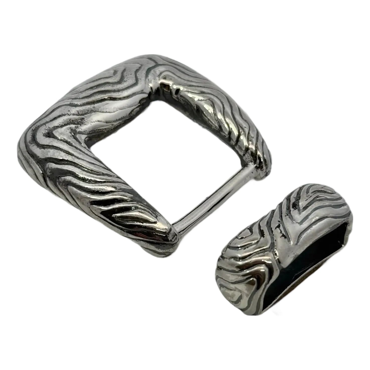 Tiffany & Co Mid Century Modern Silver Belt Buckle Tiffany & Co Sterling Silver  main image 2