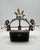 1980s Pair of Black & Gold Toleware Candelabras For Sale - Image 11 of 11