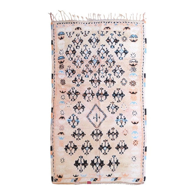 1980’s Moroccan Handknotted Area Rug - 11.8 X 6.7 Ft For Sale