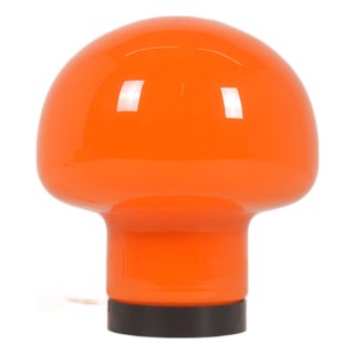 Space Age Mushroom Lamp in Glass by Peill & Putzler, 1970s For Sale