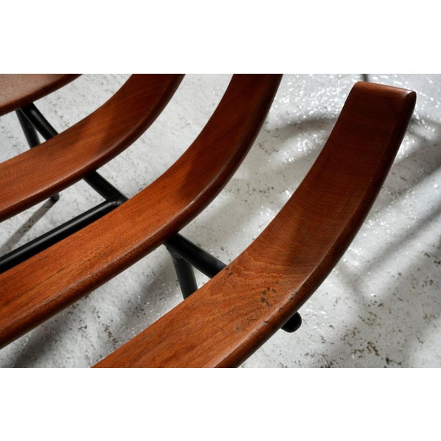 Set of Costela Lounge Chairs attributed to M. Eisler and C. Hauner, Brazil, 1950s For Sale - Image 10 of 11