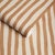 Make an understated statement with the imperfectly perfect ARTIST’S STRIPE. With hand-painted golden 'Amber' stripes...