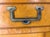 John Widdicomb Mid-Century Style Burlwood and Brass Campaign Executive Partner’s Desk For Sale In Washington DC - Image 6 of 14